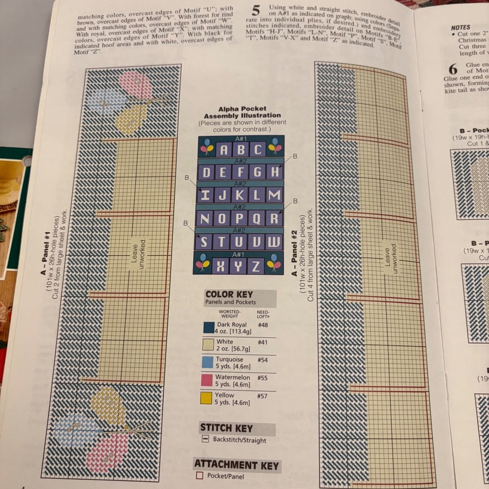 3 Quick Count Plastic Canvas Project Books Alpha Pockets Southwest Quick Easy - Picture 13 of 16
